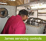 James servicing controls