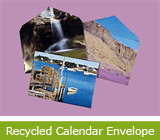 Recycled Calendar Envelope